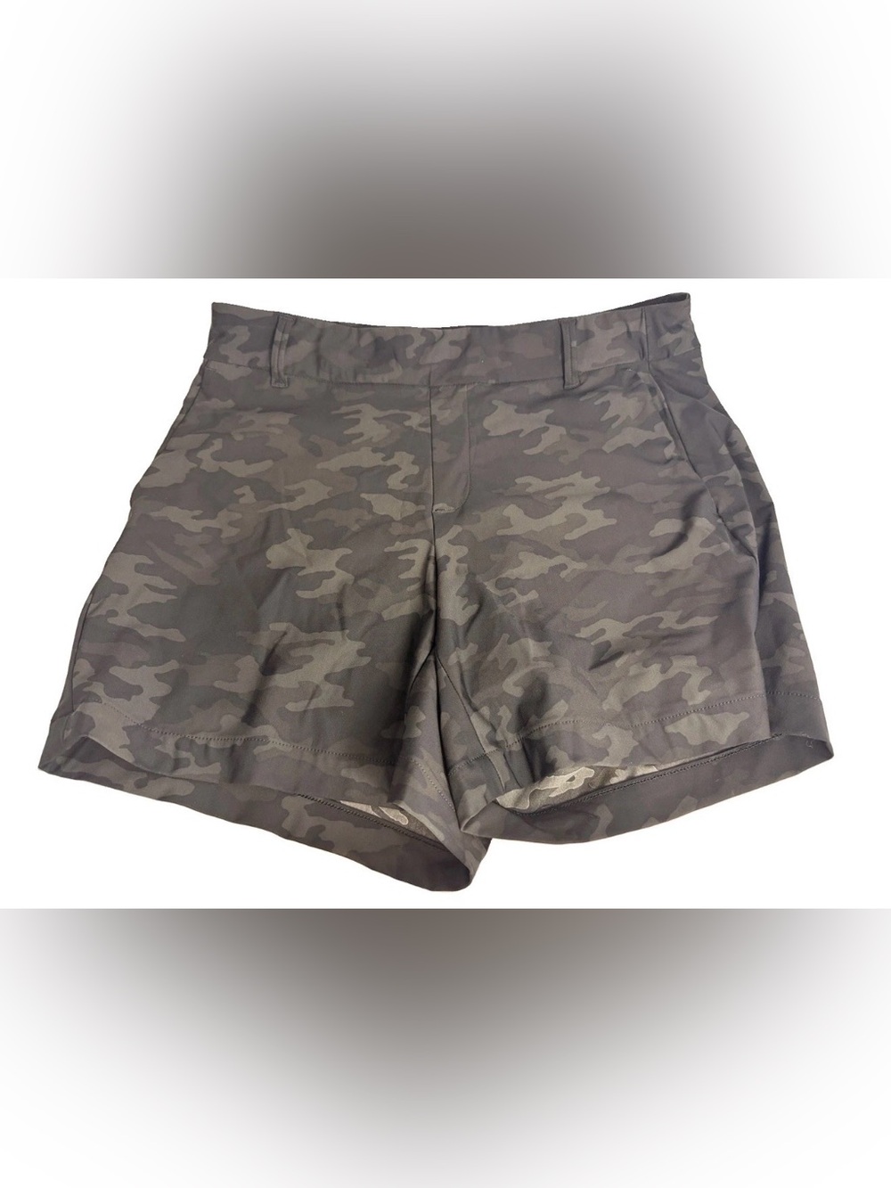 SPANX Men's Camo Athletic Shorts - Charcoal Gray
